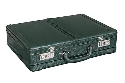New Leather Travel Briefcase Side Combination Lock Office Business Handbag
