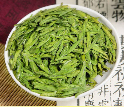 TopGrade West Lake Spring Longjing Green Tea Dragon Well Tea Long Jing Gift Pack