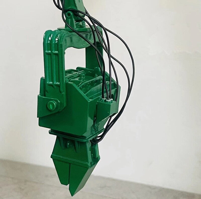 1:43 PC520LC-10MO Excavator Contruction Piling Machine Equipment Diecast Model