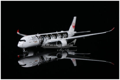 1:400 JC Wings JAPAN AIRLINES AIRBUS A350-900 Airplane Flap Down Diecast Model