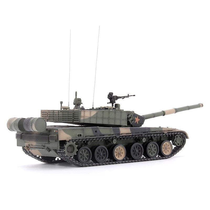 UNISTAR 1/72 China 99A Main Battle Tank Jungle Tricolor Paint Finished Model