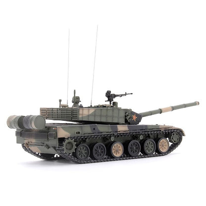 UNISTAR 1/72 China 99A Main Battle Tank Jungle Tricolor Paint Finished Model