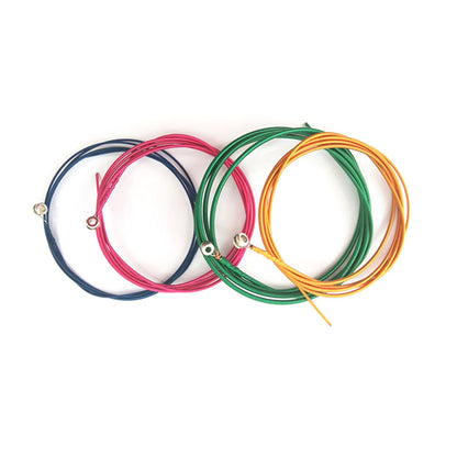 4PCS Steel + Nickel Alloy Electric Bass Strings Four Color Bass Guitar String