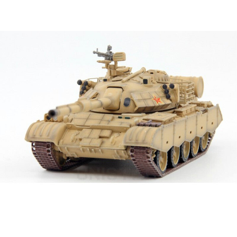 1/72 Chinese ZTZ-59D 59D main battle tank model painted in desert color