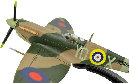 1:72 Supermarine Spitfire Fighter Attack Metal Plane Model, WWII Royal Air Force