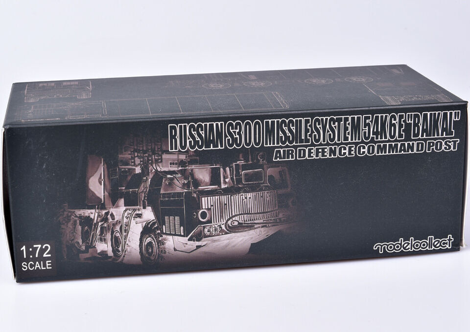 1:72 Modelcollect S300 MISSILE SYSTEM 54K6E BAIKAL AIR DEFENCE ABS Truck Model