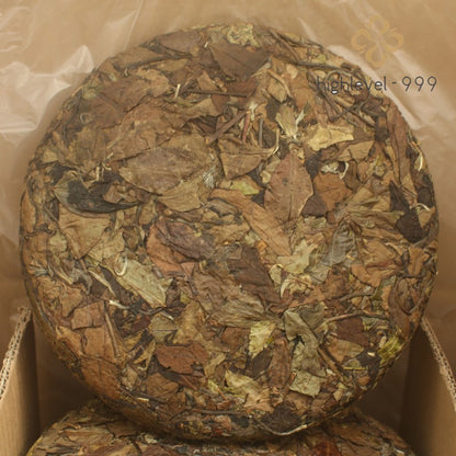 350g White Tea Cake 2013 Shoumei Fuding High Mountain Jujube Aroma Aged Tea