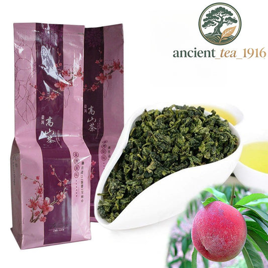 150g Premium Alishan High Mountain Oolong Tea Peach Loose Leaf