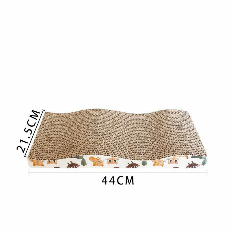 Corrugated Cat Scratch Toy Board Pad Grinding Nail Interactive Protect Furniture