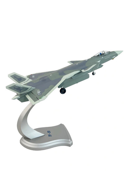 1:72 31CM China J-20 Stealth Fighter Aircraft Diecast Military Airplane Model