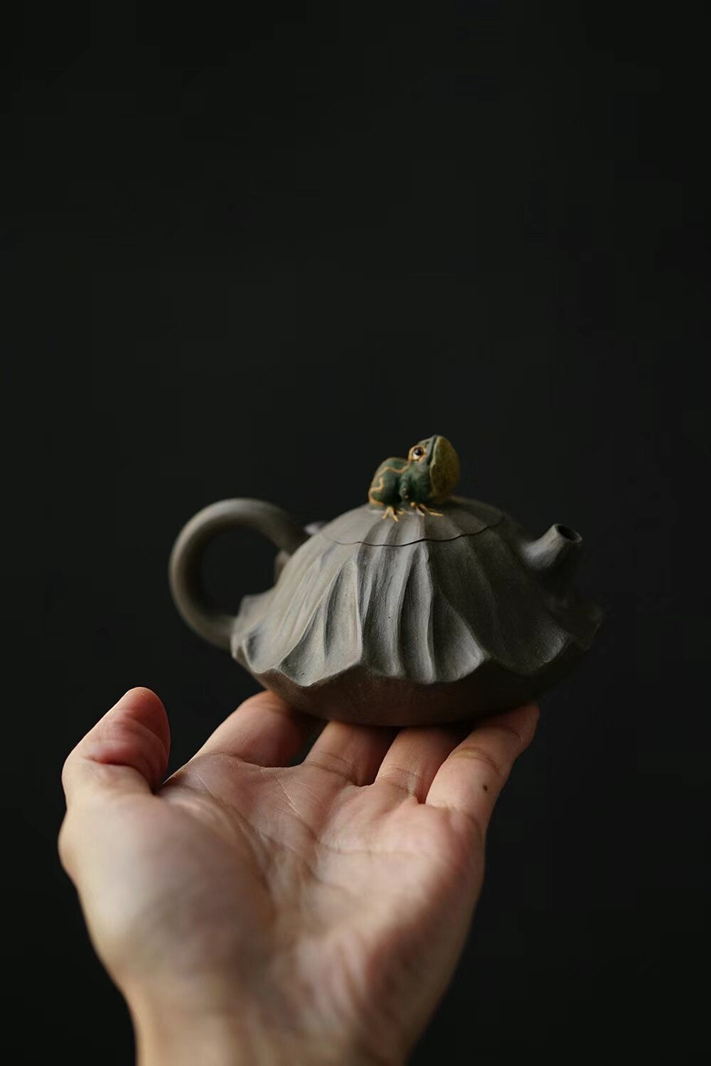2pcs of one set Chinese Yixing Duan Clay Teapot HeTang Zisha Handmade 120cc Hu