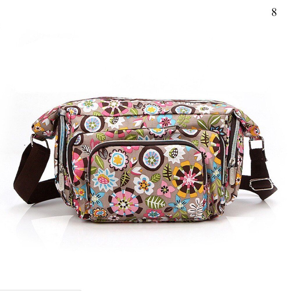 Messenger Crossbody Bag Summer Fashion Print Handbag Casual Bag 25*12*22 CM 1PC