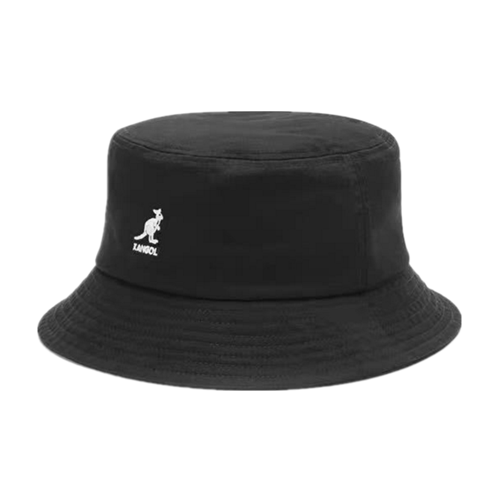 New Casual Kangol Washed Bucket Hat Men Women Cotton Flat Top Hats Headwear