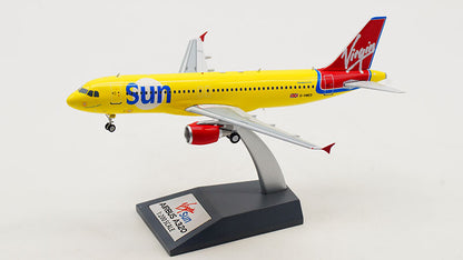 Aviation Virgin Air SUN Airbus A320 G-VMED 1/200 diecast plane model aircraft