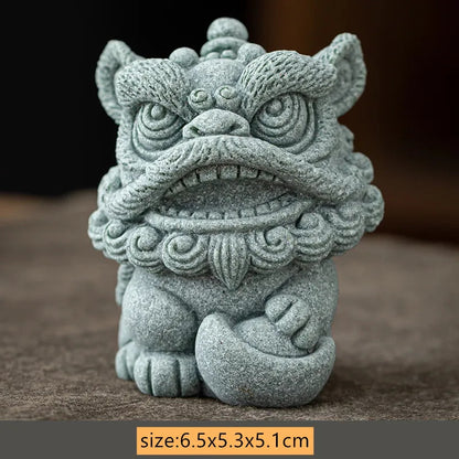 Chinese Tea Pet Ornaments Animal Tea Figurine Decor Sculpture Teaware Accessorie