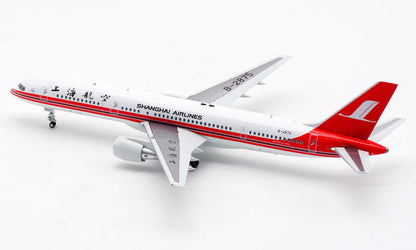 1:200 Aviation SHANGHAI AIRLINES BOEING 757-200 Passenger Airplane Diecast Model