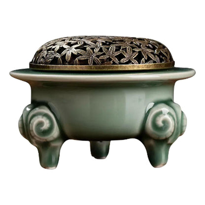 Incense Burner Incense Cone Holder Censer for Home Office Yoga Tea Room