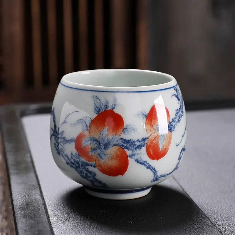 1pc Tea Accessories Kiln Restoring Ancient Ways Celadon Teacup Porcelain Chinese