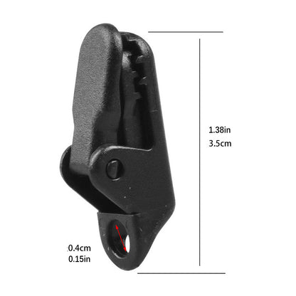 20Pc Outdoor Camping Tent Awning Tarp Clamp Gripper Fixed Emergency Hanger Clips