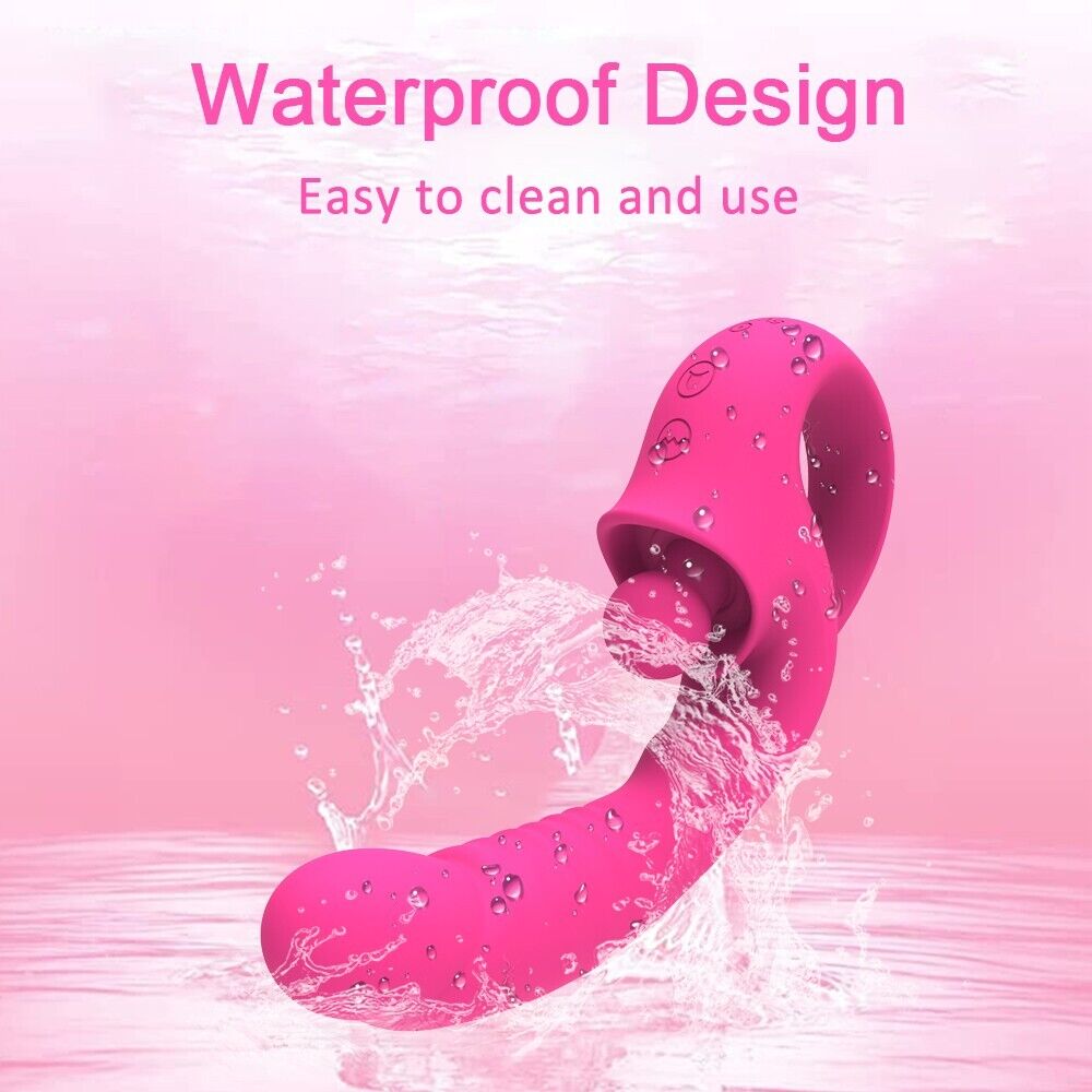 Upgraded Clitoral G Spot Vibrator 2 in 1 Dildo Vibrator Clitoralis Stimulator