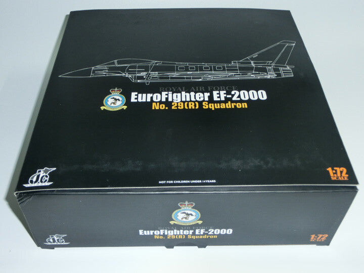 JC Wings EuroFighter EF-2000 No.29(R) Squadron 1/72 diecast plane model