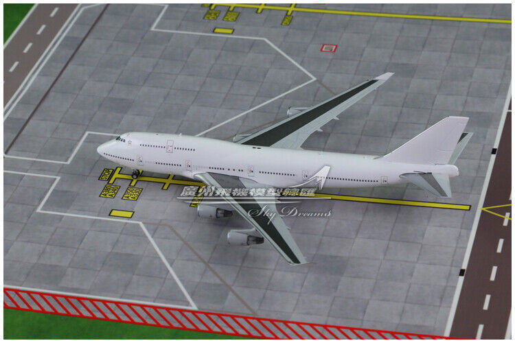 1:400 JC Wings BOEING 747-400 Passenger Blank Airplane Diecast Aircraft Model