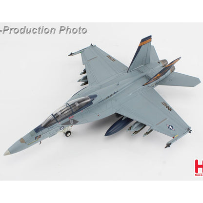 1:72 HM F/A-18F Super Hornet AC100/166628,VFA-32 Fighter Diecast Aircraft Model