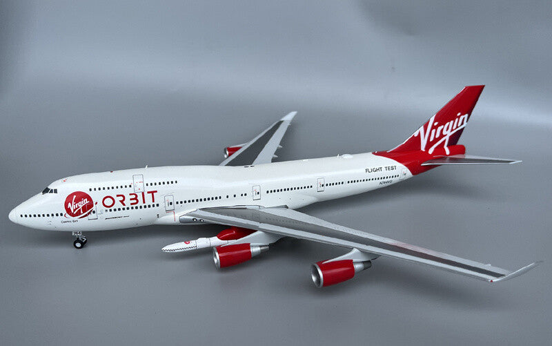 JC wings for Virgin for ORBIT FOR BOEING 747-400 N744VG Flight Test 1/200 Model