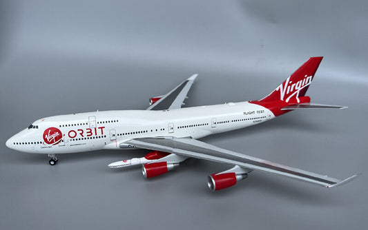 JC wings for Virgin for ORBIT FOR BOEING 747-400 N744VG Flight Test 1/200 Model
