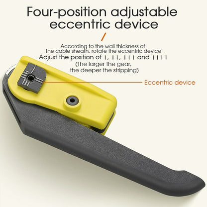 Optical Fiber Tool Longitudinal Stripper Cable Jacket Slitter KMS-K Cable Cutter