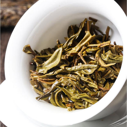 357g Yunan Puerh Tea Bulang Mountain Raw Pu-erh Tea Cake Chinese Pu'er Green Tea