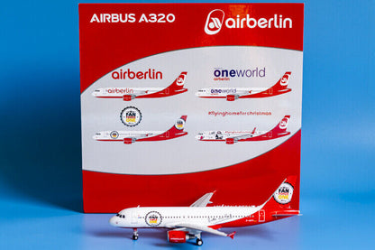 1:200 JC Wings Air Berlin AIRBUS A320 Passenger Aircraft Diecast Airplane Model