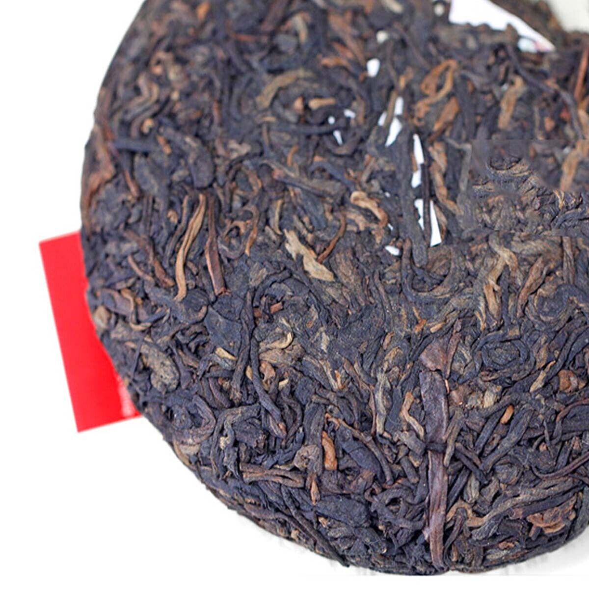 Classic Boxed Puerh Tea Puer Cooked Tea High Quality Da Yi Red Cake Health Care