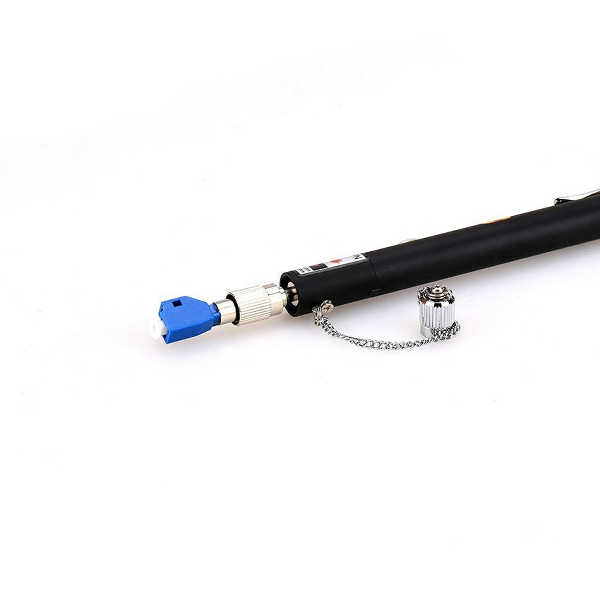 10mW Fiber Optic Visual Fault Locator Cable Tester 2.5mm LC/FC/SC/ST Adapter