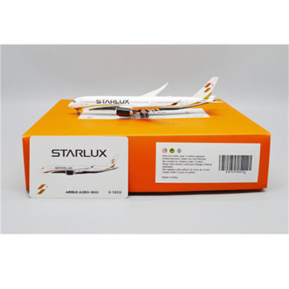 JC Wings STARLUX For Airbus A350-900XWB B-58501 flaps down 1/400 Pre-built Model