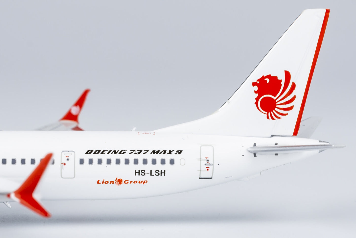 1:400 NGmodels Lion Air Boeing 737 MAX 9 Passenger Airplane Diecast Plane Model