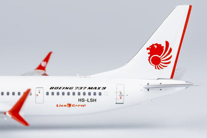 1:400 NGmodels Lion Air Boeing 737 MAX 9 Passenger Airplane Diecast Plane Model