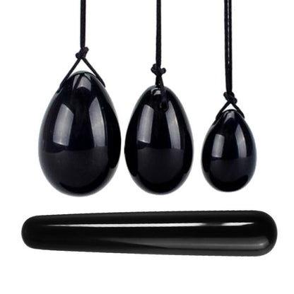 Women Exerciser Ball Massager Vaginal Muscles Tightening Ball Rose Quartz Egg