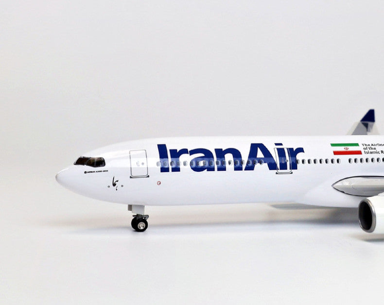 1:135 47CM IRAN AIR AIRBUS A330 Airplane Landing Gears Resin Aircraft Model