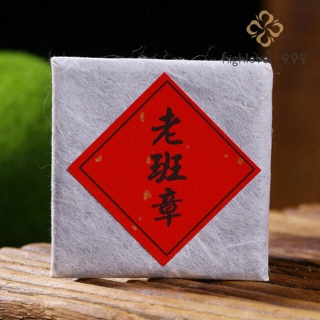 250g Spring LaoBanZhang ancient puerh tea mini Raw pu'erh cake Uncooked pu-erh