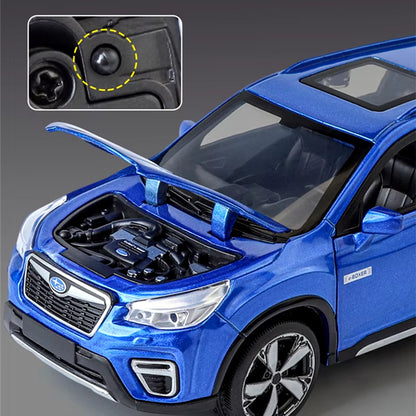 1/30 Subaru Forester SUV Alloy Car Model Diecast Metal Toy Off-Road Vehicles Car