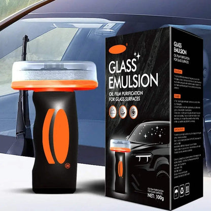 Car Glass Oil Film Cleaner – Clear Vision Restore