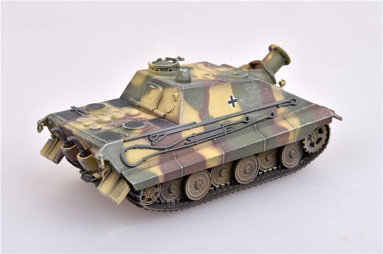 1/72 German Assault Tiger E50 38cm Assault Gun Tank AS72117 Finished Model