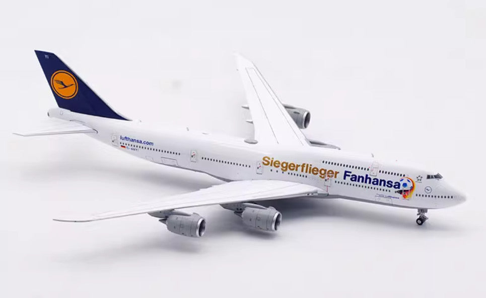 1:400 HX Model Lufthansa BOEING 747-8i Airplane Diecast Aircraft Plane Model
