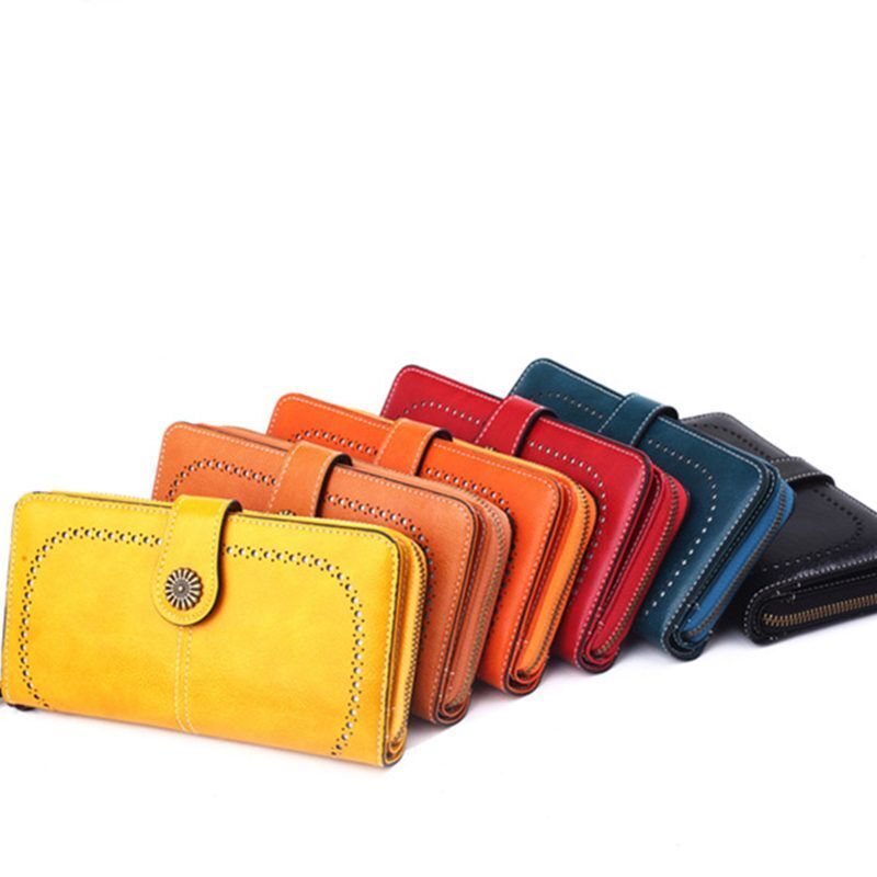 Wallet Synthetic Leather Money Bag Clutch Leisure Purse Style Wallets Long Coin