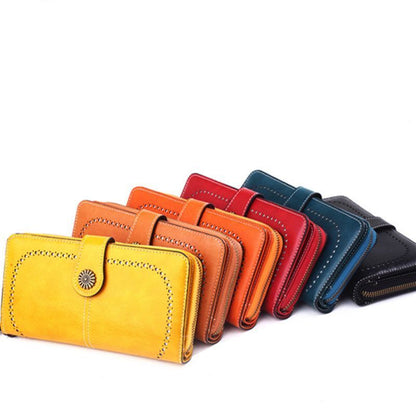 Wallet Synthetic Leather Money Bag Clutch Leisure Purse Style Wallets Long Coin