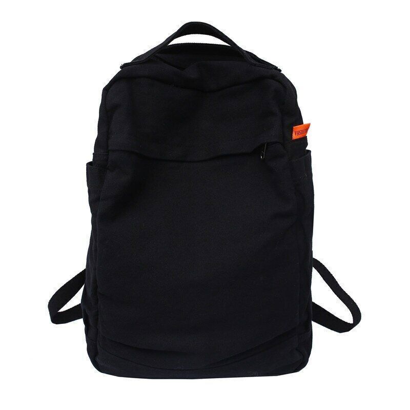 Women Backpack Canvas Rucksack Daypack School Bag for Unisex Book Bag