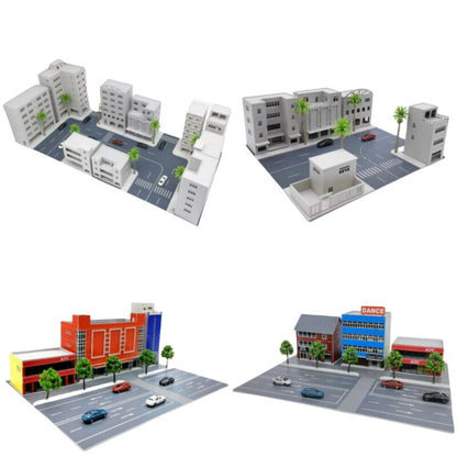 1/150 Scale Outland Buildings Model Street Railroad House Office Scene Model