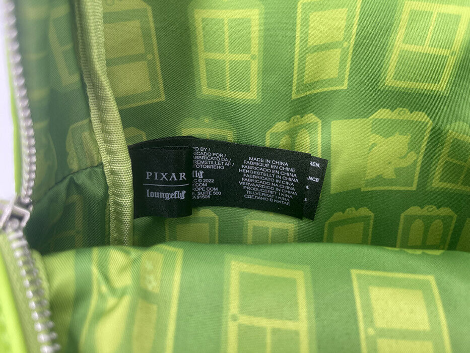 Disney Rare Scare Loungefly Bag Mini Backpack Monsters Inc Mike Wazowski Pixar