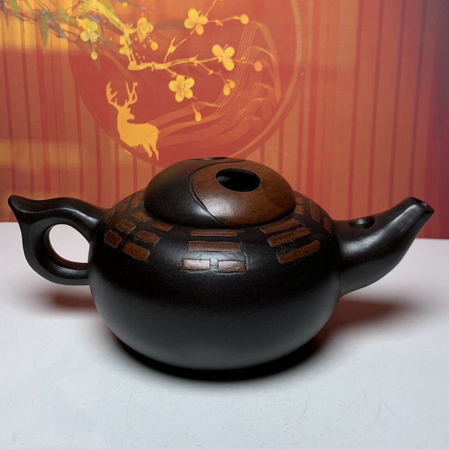 Chinese Yixing Purple Clay Teapot Zisha Ceremony Ceramic Teaware Collection Rare